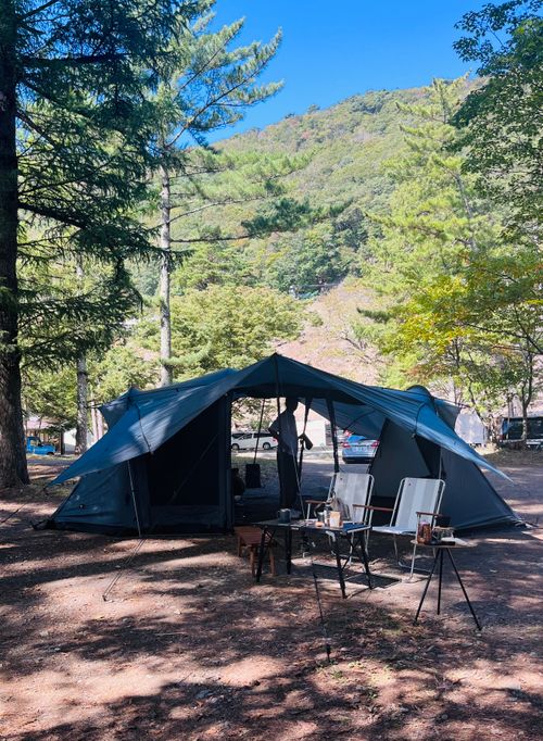 最高お天気‼️キャンプ日和⛺️連休奇跡的に取れた🙌🙌🙌浩庵キャンプ場⛺️ 浩庵キャンプ場 ファミリーキャンプ フリーサイト Izumiさんのキャンプブログ CAMPiii（キャンピー） -キャンプ専用SNS キャンプのすべてがここに集まる-