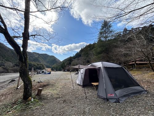 ファミリーキャンプ　無骨より快適キャンプ 田辺川湯キャンプ場 ファミリーキャンプ フリーサイト △kuuga△さんのキャンプブログ CAMPiii（キャンピー） -キャンプ専用SNS キャンプのすべてがここに集まる-