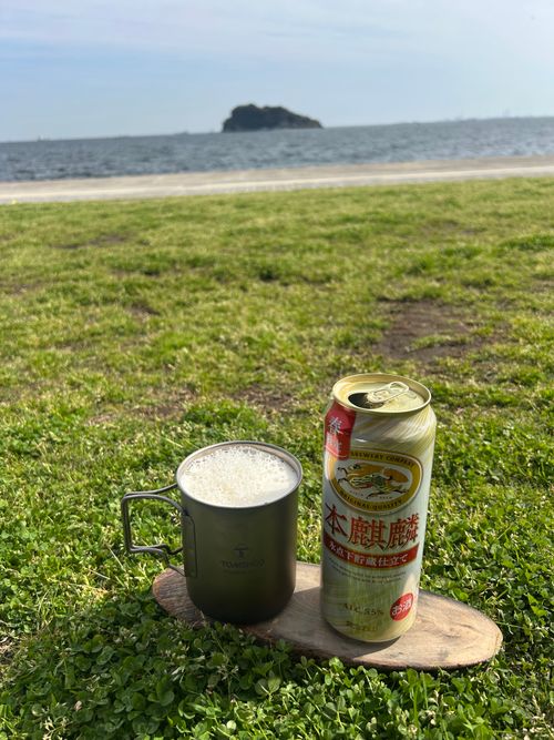 連休取れずに朝からデイキャン うみかぜ公園 ソロキャンプ フリーサイト Genさんのキャンプブログ CAMPiii（キャンピー） -キャンプ専用SNS キャンプのすべてがここに集まる-