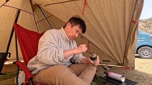 【笠置デイキャンプ】残り物で外飯。 笠置キャンプ場 ソロキャンプ フリーサイト HOTさんのキャンプブログ CAMPiii（キャンピー） -キャンプ専用SNS キャンプのすべてがここに集まる-