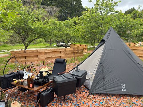 月夜湖2回目 月夜湖むつざわオートキャンプ場 ソロキャンプ 区画サイト オートサイト P-yaさんのキャンプブログ CAMPiii（キャンピー） -キャンプ専用SNS キャンプのすべてがここに集まる-