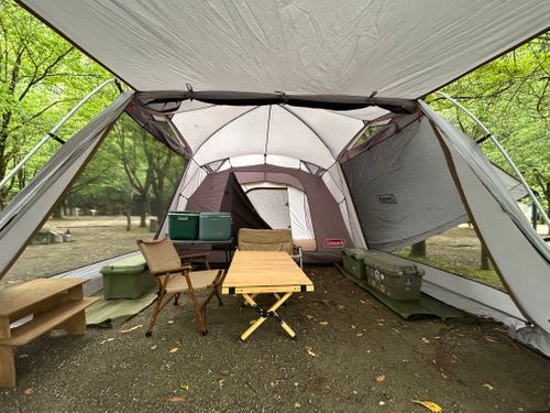 大雨予報のダムキャンプ 下北山村 ファミリーキャンプ 区画サイト △kuuga△さんのキャンプブログ CAMPiii（キャンピー） -キャンプ専用SNS キャンプのすべてがここに集まる-