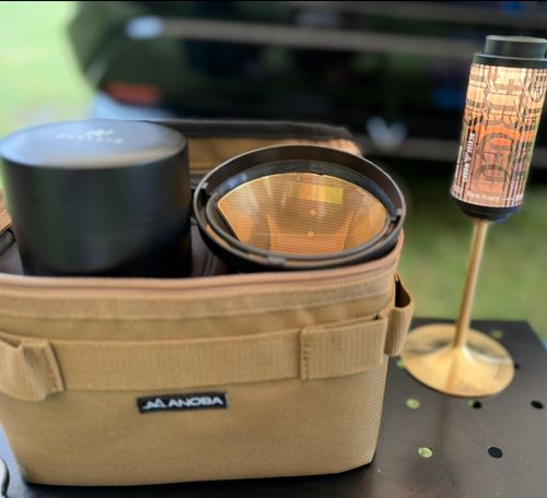ワンポールサイドテーブル♬ 徳島県 ファミリーキャンプ オートサイト camping roll♪さんのキャンプブログ CAMPiii（キャンピー） -キャンプ専用SNS キャンプのすべてがここに集まる-