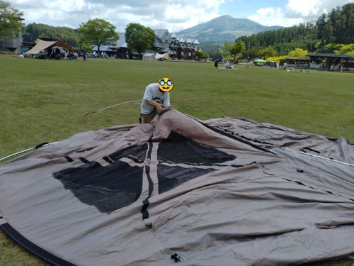 Sさんファミリーとこどもの日キャンプ🎏 （一財）学びやの里／木魂館キャンプ場 ファミリーキャンプ グループキャンプ フリーサイト ヒゲキャンさんのキャンプブログ CAMPiii（キャンピー） -キャンプ専用SNS キャンプのすべてがここに集まる-
