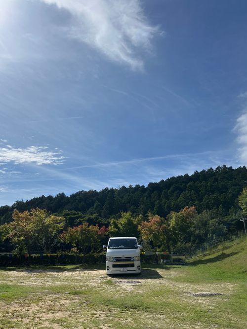 夜景と星空と&hellip;焚き火🔥 尾高高原キャンプ場 ファミリーキャンプ 区画サイト オートサイト hiyryushoさんのキャンプブログ CAMPiii（キャンピー） -キャンプ専用SNS キャンプのすべてがここに集まる-