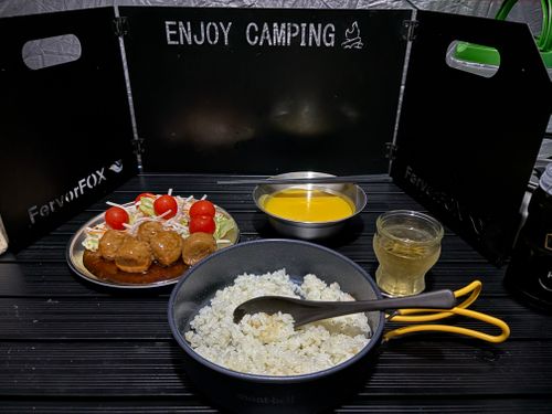 雨雨雨の伊東 ソロキャンプ 区画サイト オートサイト marpyさんのキャンプブログ CAMPiii（キャンピー） -キャンプ専用SNS キャンプのすべてがここに集まる-