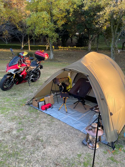 色々と便利なキャンプ場 大曽公園キャンプ場 ソロキャンプ フリーサイト りゅうさんのキャンプブログ CAMPiii（キャンピー） -キャンプ専用SNS キャンプのすべてがここに集まる-