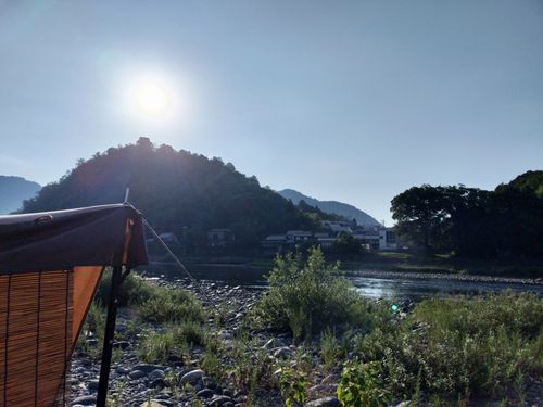 花火キャン 美濃橋 ソロキャンプ グループキャンプ フリーサイト オートサイト たかぽんたさんのキャンプブログ CAMPiii（キャンピー） -キャンプ専用SNS キャンプのすべてがここに集まる-