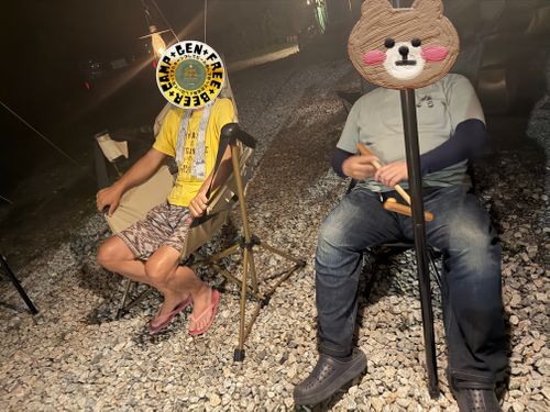 くまくま出没注意⚠️ฅ(&bull;̀㉨&bull;́ )ฅ TARUI FOREST FIELD グループキャンプ ぐうたら夫婦さんのキャンプブログ CAMPiii（キャンピー） -キャンプ専用SNS キャンプのすべてがここに集まる-