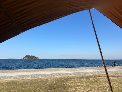 焚き火🔥がしたいんじゃ😆 うみかぜ公園 ソロキャンプ フリーサイト Genさんのキャンプブログ CAMPiii（キャンピー） -キャンプ専用SNS キャンプのすべてがここに集まる-