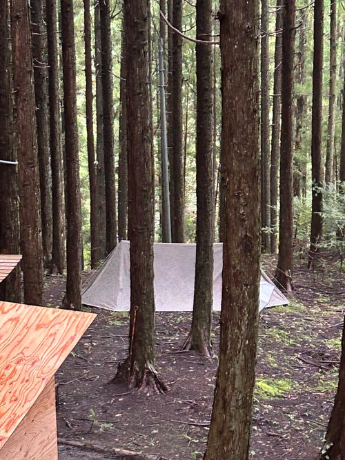 雨☔️の完ソロ🏕 ソロキャンプ フリーサイト Genさんのキャンプブログ CAMPiii（キャンピー） -キャンプ専用SNS キャンプのすべてがここに集まる-
