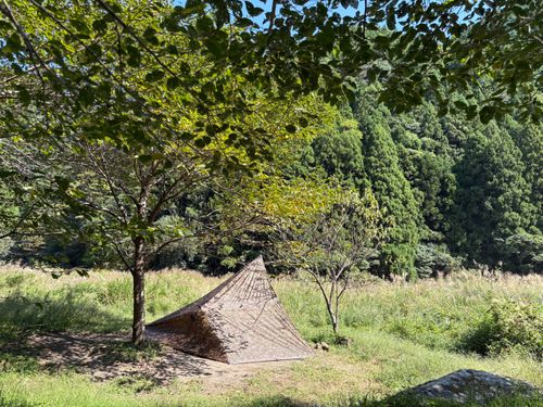 カモフラージュ😎♬ いくみキャンプ場 ソロキャンプ フリーサイト camping roll♪さんのキャンプブログ CAMPiii(キャンピー) -キャンプ専用SNS キャンプのすべてがここに集まる-