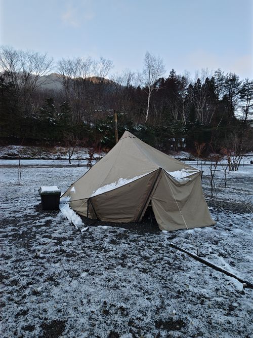 ちょっと前の冬キャンプ 9時17時（クジゴジ）道志オートキャンプ場 ソロキャンプ 区画サイト やちさんのキャンプブログ CAMPiii（キャンピー） -キャンプ専用SNS キャンプのすべてがここに集まる-