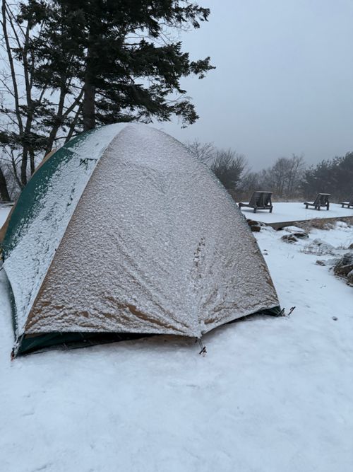 冬キャンプ始まる。 CAMP SKY FIELD-車山オートキャンプ場 ソロキャンプ 区画サイト シルバーズさんのキャンプブログ CAMPiii（キャンピー） -キャンプ専用SNS キャンプのすべてがここに集まる-