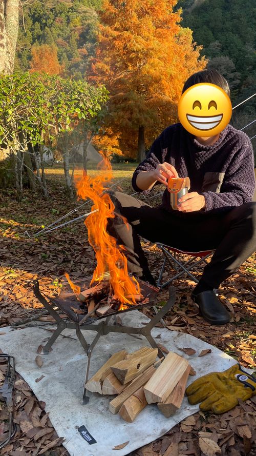 晩秋の大原湖 ふれあいパーク大原湖 ファミリーキャンプ 区画サイト オートサイト フォレキャンさんのキャンプブログ CAMPiii（キャンピー） -キャンプ専用SNS キャンプのすべてがここに集まる-