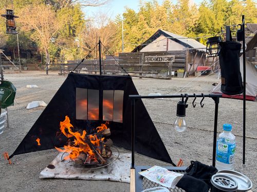 川越キャンプ！ さいたま桃月園キャンプ場 ソロキャンプ 区画サイト ぺちゃさんのキャンプブログ CAMPiii（キャンピー） -キャンプ専用SNS キャンプのすべてがここに集まる-