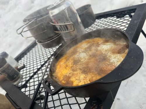 雪中キャンプ 飛騨荘川 一色の森キャンプ場 ソロキャンプ 区画サイト まっつんさんのキャンプブログ CAMPiii（キャンピー） -キャンプ専用SNS キャンプのすべてがここに集まる-