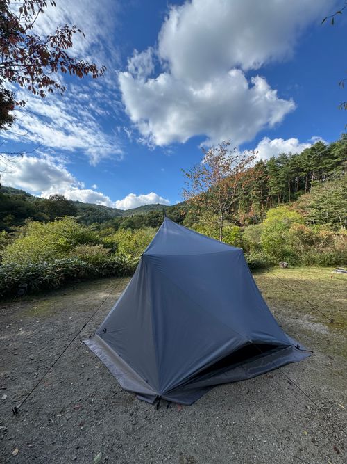 星空も景色も楽しめたキャンプ 小板まきばの里キャンプ場 ソロキャンプ 区画サイト yoshiさんのキャンプブログ CAMPiii（キャンピー） -キャンプ専用SNS キャンプのすべてがここに集まる-