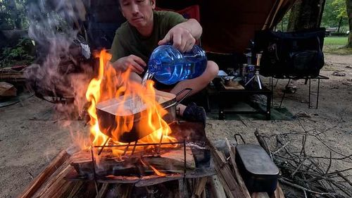 田辺川湯キャンプ場【前編】 田辺川湯キャンプ場 ソロキャンプ HOTさんのキャンプブログ CAMPiii(キャンピー) -キャンプ専用SNS キャンプのすべてがここに集まる-