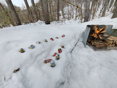 雪中が好きです 飛騨荘川 一色の森キャンプ場 ソロキャンプ グループキャンプ 区画サイト オートサイト たかたかぽんたさんのキャンプブログ CAMPiii（キャンピー） -キャンプ専用SNS キャンプのすべてがここに集まる-