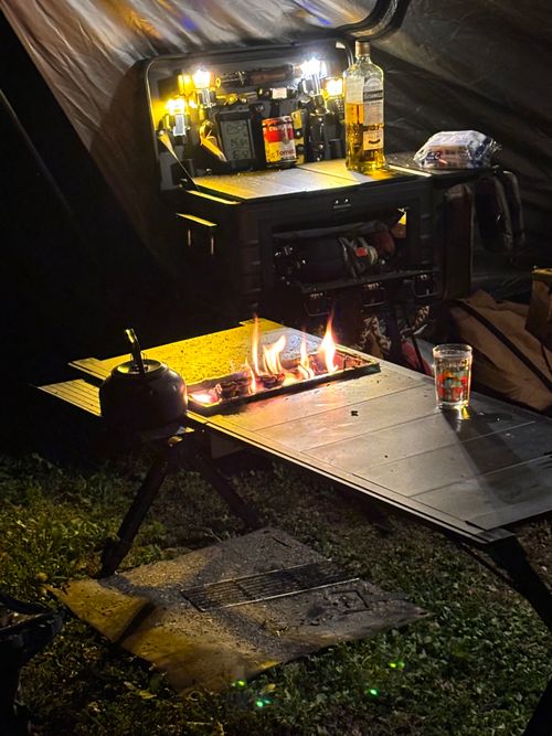 ４月キャンプ⛺️ 智光山公園 キャンプ場 ソロキャンプ フリーサイト boorishcamperさんのキャンプブログ CAMPiii（キャンピー） -キャンプ専用SNS キャンプのすべてがここに集まる-