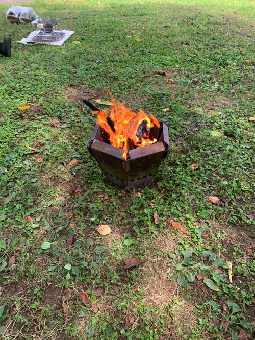 Vol.98 25/NO.17 お肉焼きに行く‼️ 坂戸市運動公園 ソロキャンプ フリーサイト 🔥焚き火🔥さんのキャンプブログ CAMPiii（キャンピー） -キャンプ専用SNS キャンプのすべてがここに集まる-