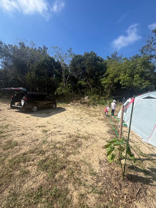 夕陽と花火と石像🗿と コースタルパークリトリート /Coastal Park RETREAT – RV & Campervan Site / ファミリーキャンプ グループキャンプ 区画サイト オートサイト moreAiさんのキャンプブログ CAMPiii（キャンピー） -キャンプ専用SNS キャンプのすべてがここに集まる-