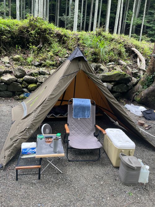 全力中年、ふたたび 大渡キャンプ場 グループキャンプ 区画サイト もるがんさんのキャンプブログ CAMPiii（キャンピー） -キャンプ専用SNS キャンプのすべてがここに集まる-