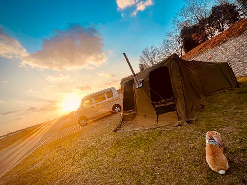 久しぶりのお手軽？おじうさキャン△ in ゆうゆう広場 〜 CAMP NO.171 ゆうゆう広場 ソロキャンプ ファミリーキャンプ グループキャンプ フリーサイト 区画サイト おじキャン△さんのキャンプブログ CAMPiii（キャンピー） -キャンプ専用SNS キャンプのすべてがここに集まる-