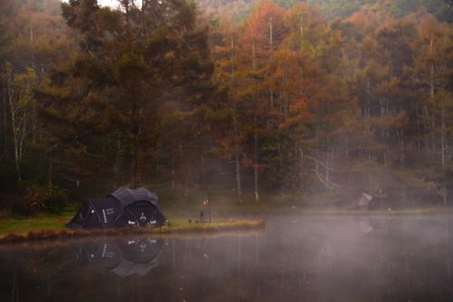 "I specialize in scenic camping 千代田湖キャンプ場 skitさんのキャンプブログ CAMPiii（キャンピー） -キャンプ専用SNS キャンプのすべてがここに集まる-