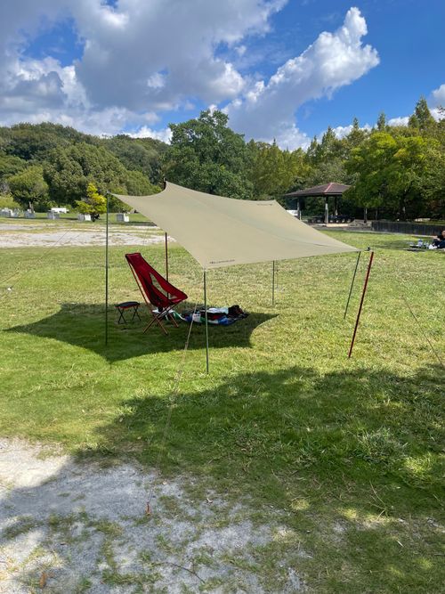 ようやく涼しくなったのでデイキャンプ 大高緑地 デイキャンプ場 ソロキャンプ フリーサイト りゅうさんのキャンプブログ CAMPiii（キャンピー） -キャンプ専用SNS キャンプのすべてがここに集まる-