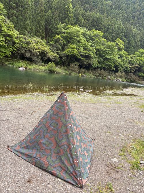 多国籍軍幕Camp🪖 前川キャンプ場 ソロキャンプ フリーサイト Camp 'n'g  Roll♪🏁さんのキャンプブログ CAMPiii（キャンピー） -キャンプ専用SNS キャンプのすべてがここに集まる-