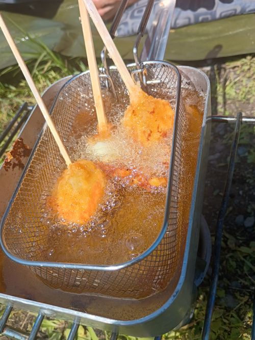 スイス軍🇨🇭ドイツ軍🇩🇪 親子合同演習🏕️ 角田大橋 ファミリーキャンプ フリーサイト ウエィダーさんのキャンプブログ CAMPiii（キャンピー） -キャンプ専用SNS キャンプのすべてがここに集まる-