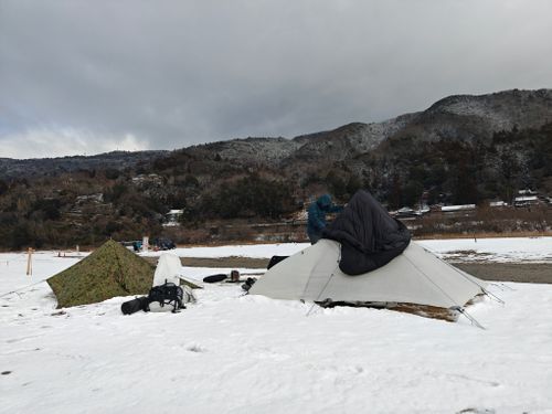 ここは、処！？ 笠置キャンプ場 ソロキャンプ グループキャンプ フリーサイト ぞのさんさんのキャンプブログ CAMPiii（キャンピー） -キャンプ専用SNS キャンプのすべてがここに集まる-