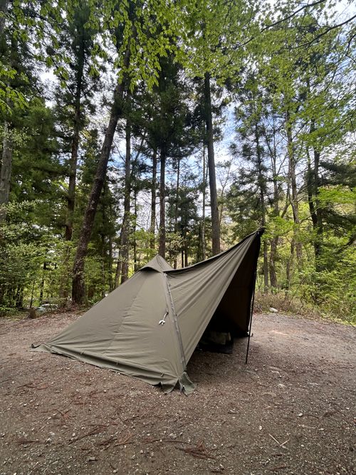 久しぶりのソロキャンプ🏕️ 道志の森キャンプ場 ソロキャンプ フリーサイト Genさんのキャンプブログ CAMPiii（キャンピー） -キャンプ専用SNS キャンプのすべてがここに集まる-