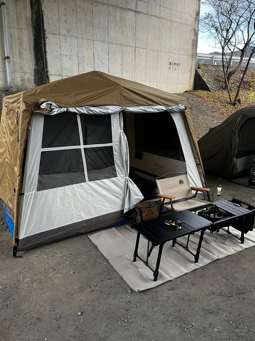 2025年最終キャンプ⛺️ 美濃田の淵キャンプ場 グループキャンプ フリーサイト 平和☮️さんのキャンプブログ CAMPiii（キャンピー） -キャンプ専用SNS キャンプのすべてがここに集まる-