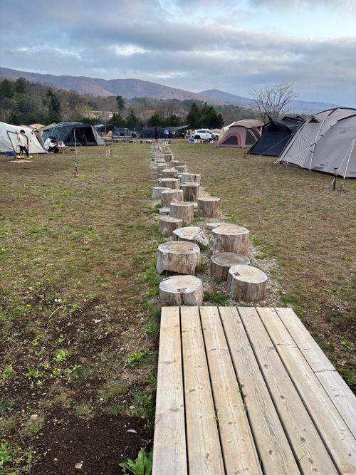 山中湖 LScamp山中湖 ソロキャンプ オートサイト 区画サイト marpyさんのキャンプブログ CAMPiii（キャンピー） -キャンプ専用SNS キャンプのすべてがここに集まる-