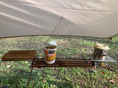 11月キャンプ⛺️スーパーカブで出撃🏍️ ソロキャンプ フリーサイト boorishcamperさんのキャンプブログ CAMPiii（キャンピー） -キャンプ専用SNS キャンプのすべてがここに集まる-