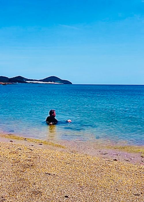 CAMPiii(キャンピー) おじキャン△さんのキャンプブログ 夏の海で秋穂の特産品を堪能する旨いものおじキャン△ in 美濃ヶ浜海浜公園 〜 CAMP NO.205 美濃ケ浜海浜広場