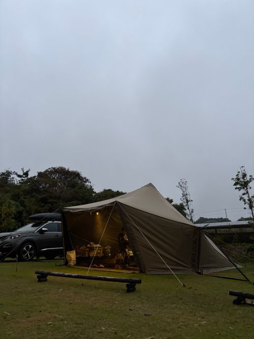 遠征キャンプ MOUNT LAKE ファミリーキャンプ 区画サイト まるとらさんのキャンプブログ CAMPiii（キャンピー） -キャンプ専用SNS キャンプのすべてがここに集まる-