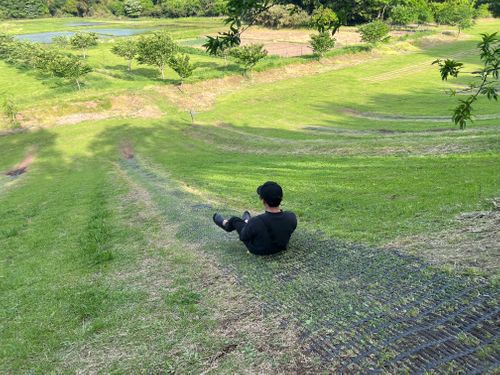 CAMP さくらの丘 CAMP さくらの丘 グループキャンプ 区画サイト オートサイト ごんすさんのキャンプブログ CAMPiii（キャンピー） -キャンプ専用SNS キャンプのすべてがここに集まる-