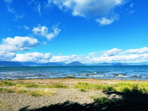 キャンプデビューの友と! 六ツ矢崎浜オートキャンプ場 グループキャンプ フリーサイト オートサイト わらびもちさんのキャンプブログ CAMPiii(キャンピー) -キャンプ専用SNS キャンプのすべてがここに集まる-