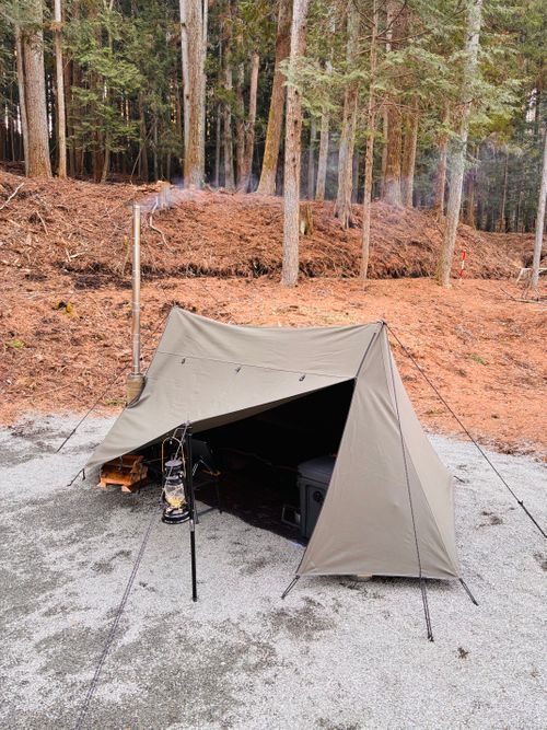 №73 オートキャンプFUJICHU ソロキャンプ 区画サイト 1711_Campさんのキャンプブログ CAMPiii（キャンピー） -キャンプ専用SNS キャンプのすべてがここに集まる-