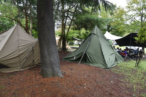 No.16 初グルキャン 西湖キャンプビレッジ・ノーム Saiko Camp Village GNOME グループキャンプ 区画サイト まささんのキャンプブログ CAMPiii（キャンピー） -キャンプ専用SNS キャンプのすべてがここに集まる-
