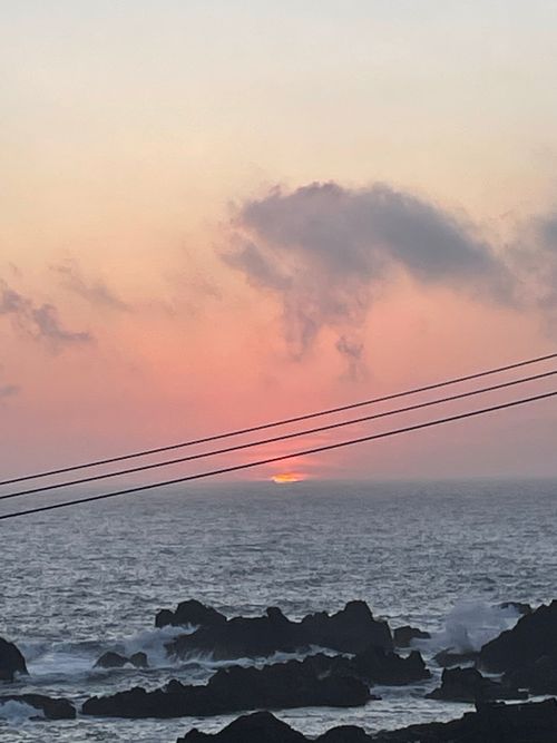 酒蔵で調達した酒のアテは、夕日が調味料の鮮魚と馬刺し 御所の台オートキャンプ場 ファミリーキャンプ フリーサイト ロコCamp0828さんのキャンプブログ CAMPiii（キャンピー） -キャンプ専用SNS キャンプのすべてがここに集まる-