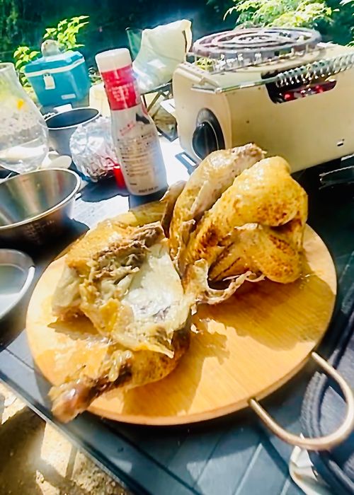 夏だ！川遊びだ！華麗に泳ぐきなこと おじおば🐰キャン△ in 須川家族村オートキャンプ場 〜 CAMP NO.201 須川家族村オートキャンプ場 ファミリーキャンプ グループキャンプ 区画サイト おじキャン△さんのキャンプブログ CAMPiii（キャンピー） -キャンプ専用SNS キャンプのすべてがここに集まる-