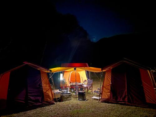 東北プリン会　開幕？ キャンプグランド・ベアーベル ソロキャンプ グループキャンプ フリーサイト ぱぱちょさんのキャンプブログ CAMPiii（キャンピー） -キャンプ専用SNS キャンプのすべてがここに集まる-