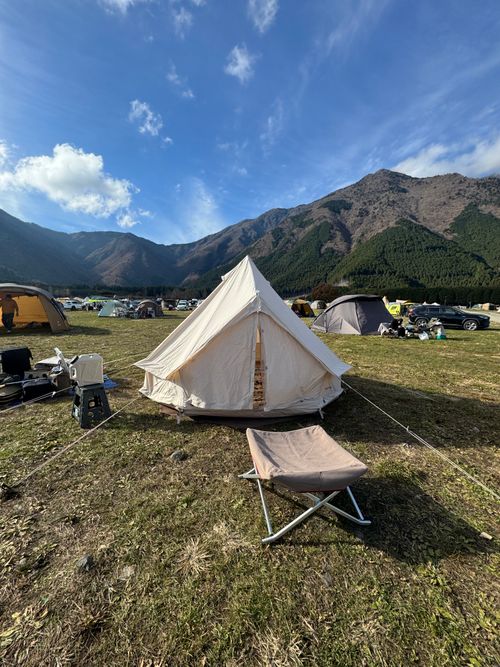 今月2回目⛺️今回も天気に恵まれて最高 ふもとっぱらキャンプ場 ソロキャンプ フリーサイト OYAKATAさんのキャンプブログ CAMPiii（キャンピー） -キャンプ専用SNS キャンプのすべてがここに集まる-