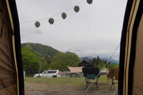 自然の魅力があふれっぱ 揖斐高原貝月リゾート ファミリーキャンプ オートサイト 区画サイト さおりさんのキャンプブログ CAMPiii（キャンピー） -キャンプ専用SNS キャンプのすべてがここに集まる-