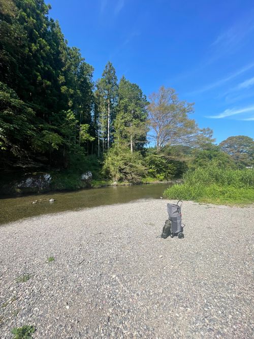 cazuキャンプ場の清流で涼みながらのソロキャンプ! CAZUキャンプ場 ソロキャンプ フリーサイト ma9さんのキャンプブログ CAMPiii(キャンピー) -キャンプ専用SNS キャンプのすべてがここに集まる-